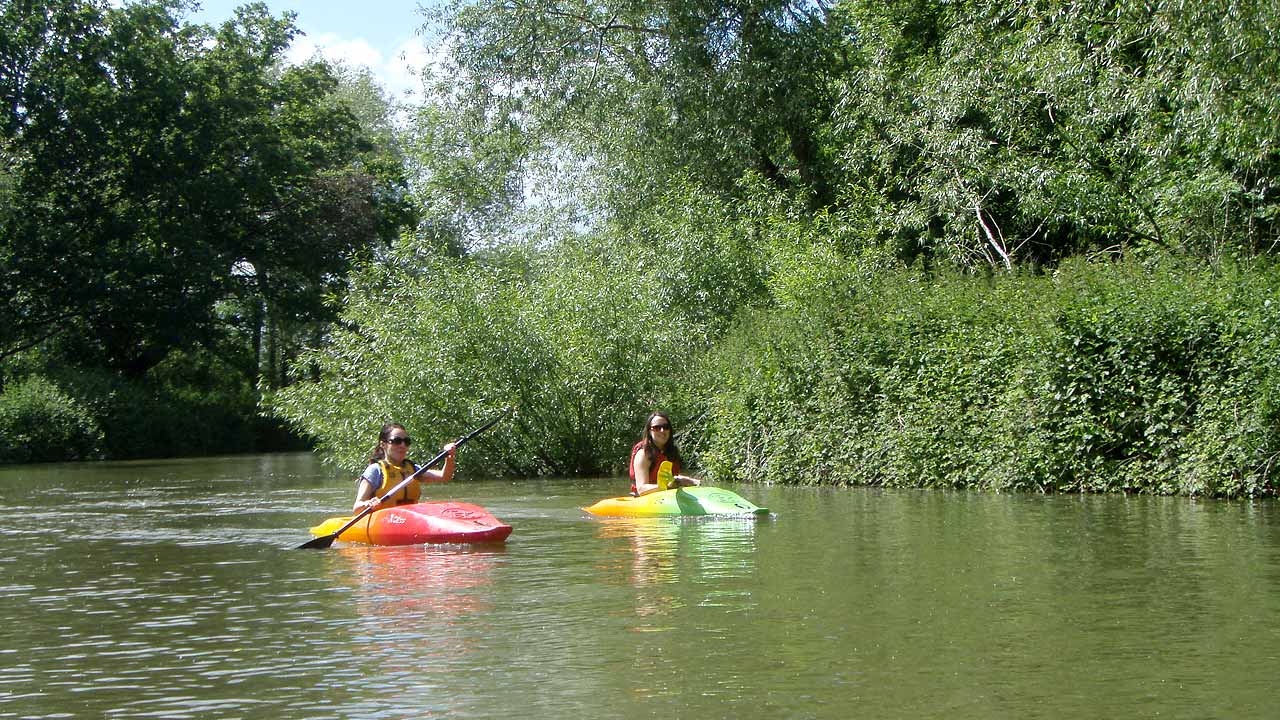 kayaking river medway yalding kent