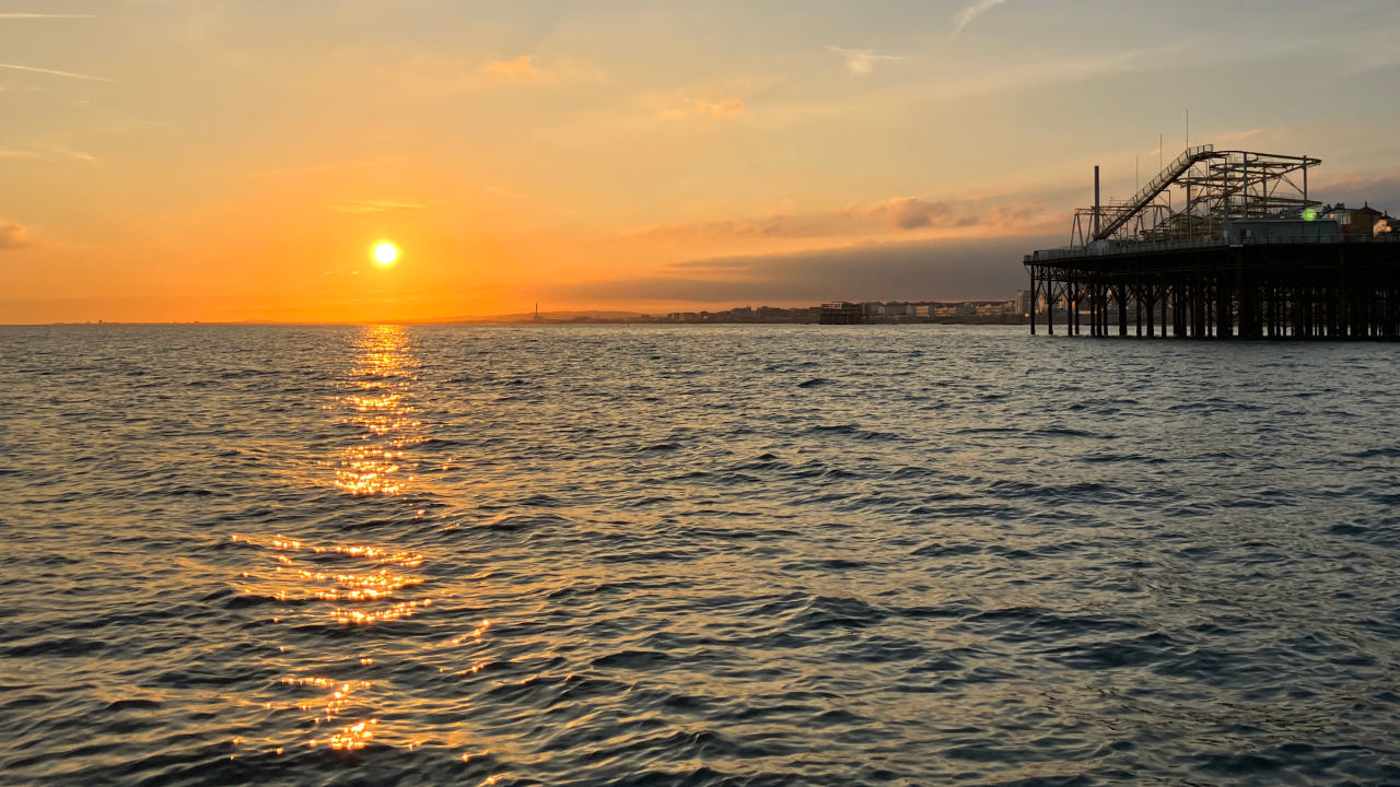 brighton sunset boat trip