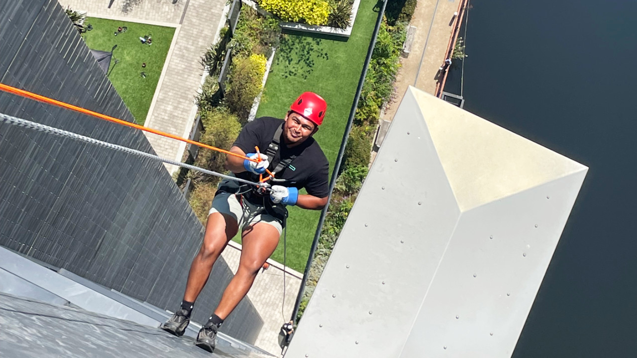 abseiling charity events