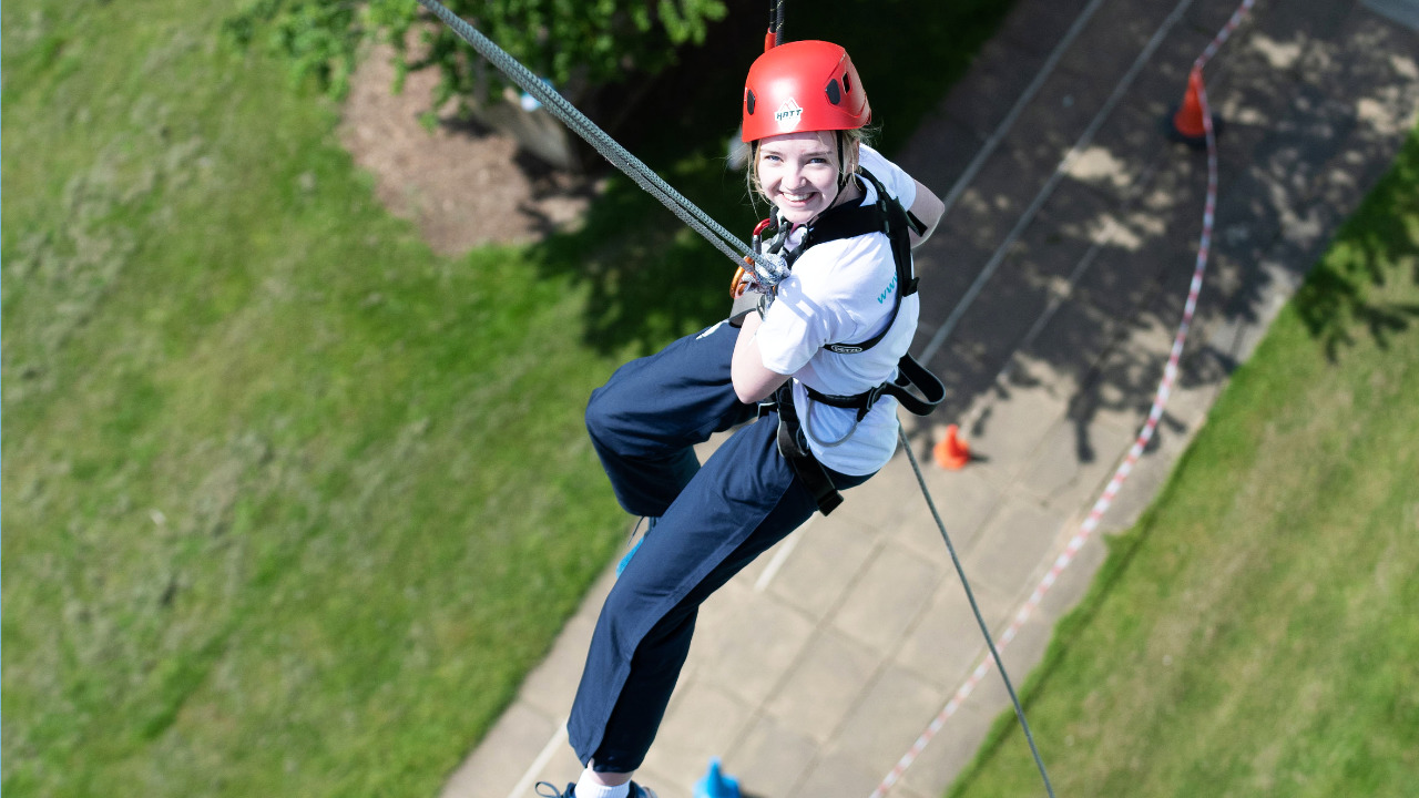 guildford cathedral charity abseil events