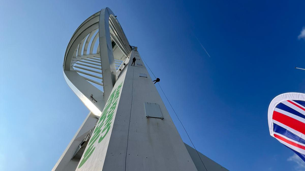 Spinnaker Tower Abseil