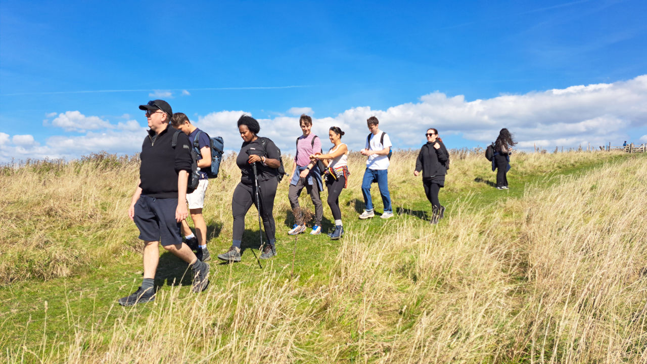 south downs km walking challenge sussex