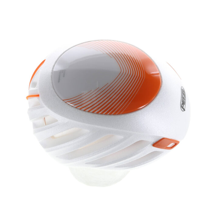 Petzl Sirocco helmet white orange front image