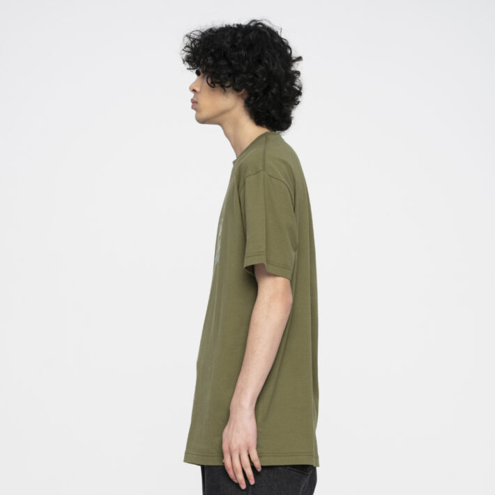 Santa Cruz Retreat Dot Front T-Shirt Moss