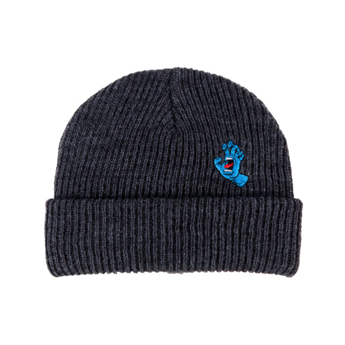 Santa Cruz Screaming Hand Mini Beanie Dark Heather