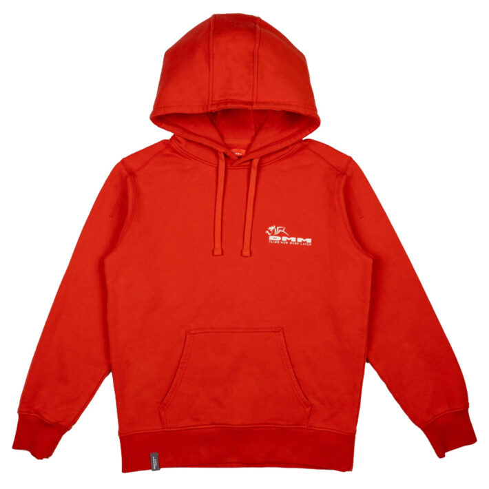 DMM Unisex Logo Hoodie in molten lava