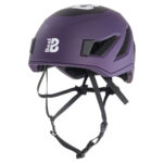 Beal Indy Helmet, Purple, image shows the front and the side of helmet