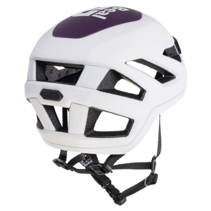 Beal Indy white Helmet, Image showing back and side of helmet