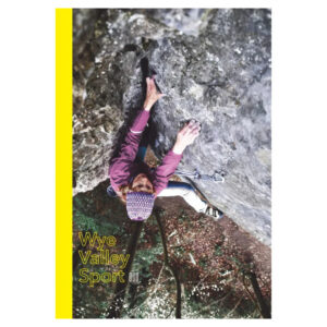Front cover of Wye Valley sport climbing guidebook