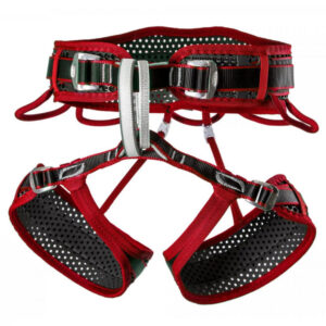 Ocun Webee Bigwall Harness in Red.