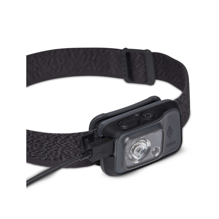 Black diamond Cosmo350 R Headlamp graphite charging