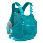 Palm Riff PFD in Teal. Side Image.