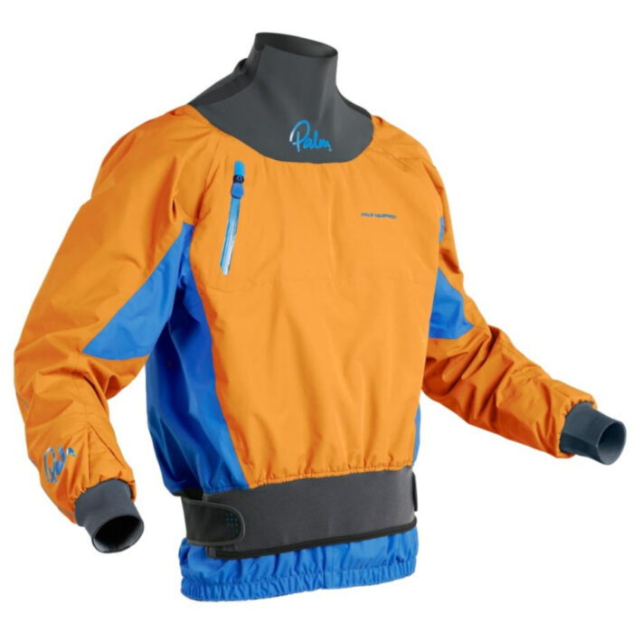 Palm Zenith Jacket in Orange. Front image.