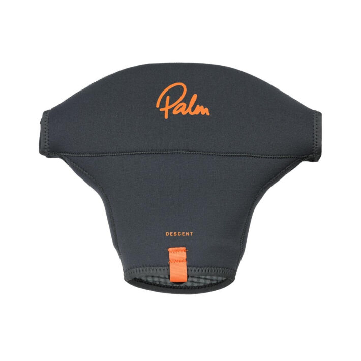 palm descent pogies with orange logo