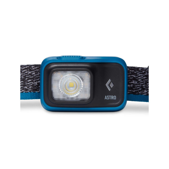 black diamond Astro 300 Headlamp azul closeup