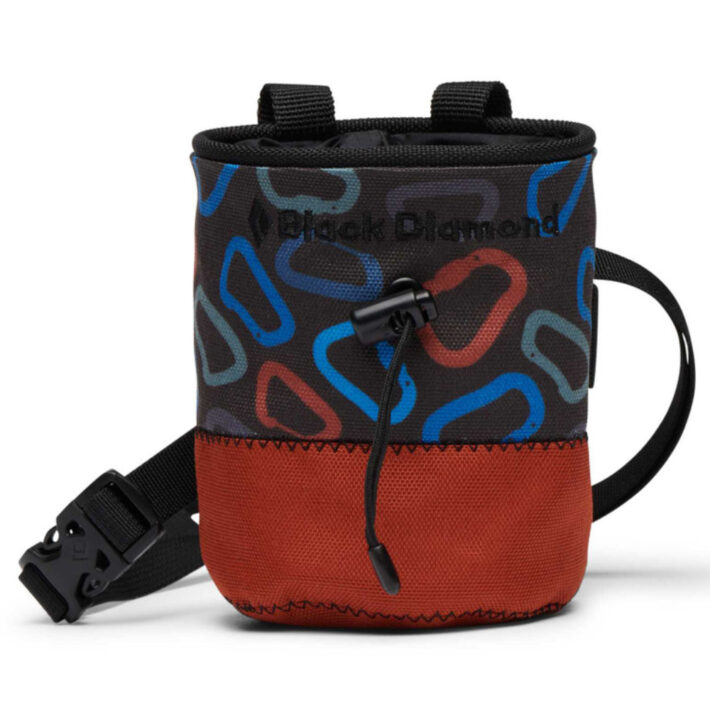 black diamond mojo kid's chalk bag in burned sienna