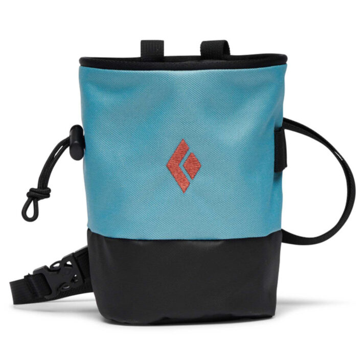 black diamond mojo zip chalk bag in glacier