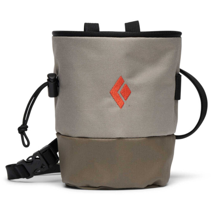 black diamond mojo zip chalk bag in moonstone