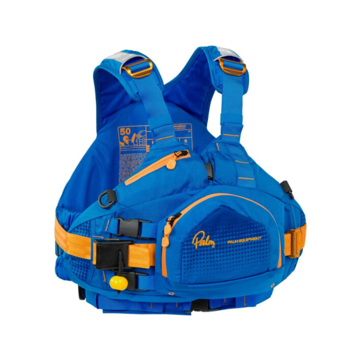 The Palm Extrem PFD in Blue. Front Image.