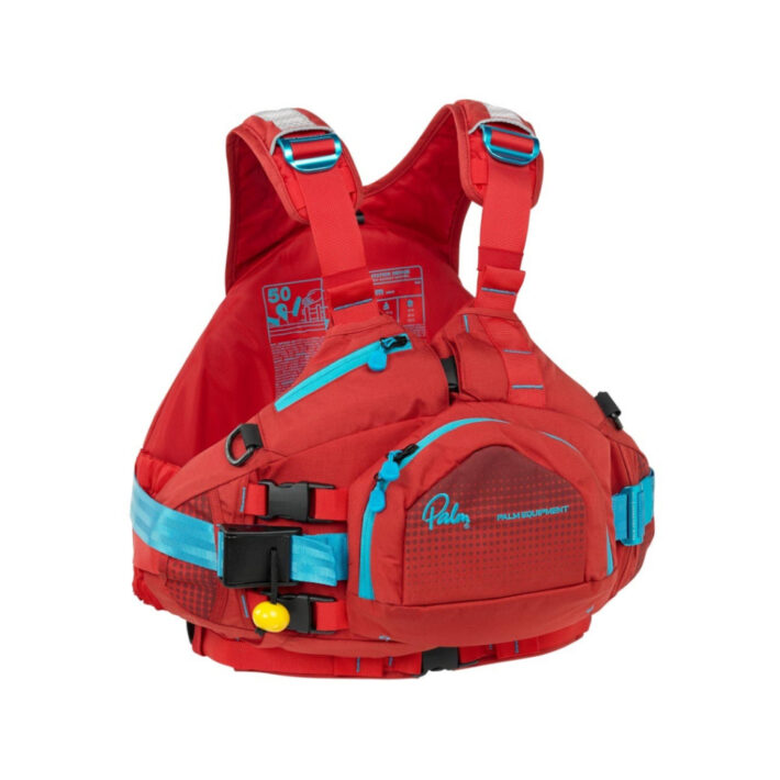 Palm Extrem PFD in red. Front Image.