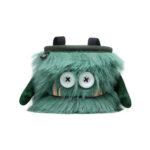 Dusty green monster chalk bag called flint image just off front image