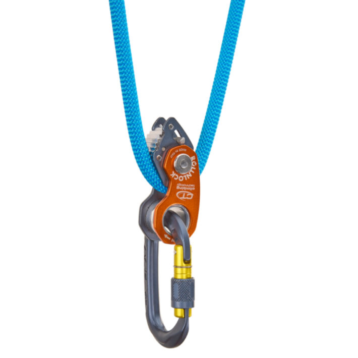 Climbing technology rollnlock progress crevasse recuse mode open