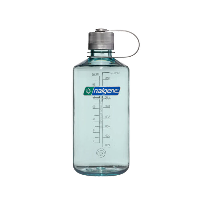 Nalgene narrowmouth 1L seafoam front image