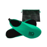 Green Brighton Water Shoes front image with storage bag