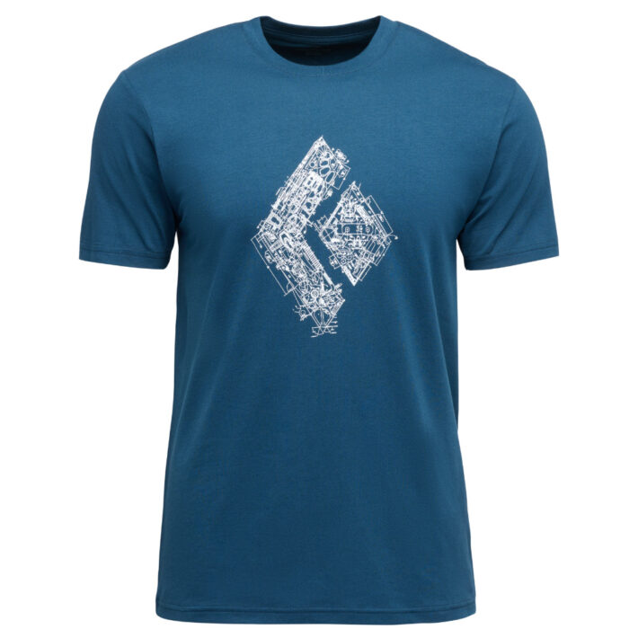 BD ENG DIAM TEE in BLUE